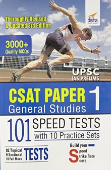 General Studies 101 Speed Tests with 10 Practice Sets - 3rd Edition