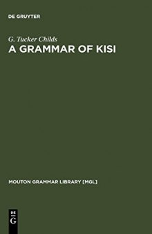 A Grammar of Kisi
