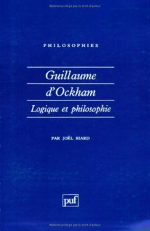 Guillaume d’Ockham: Logique et philosophie