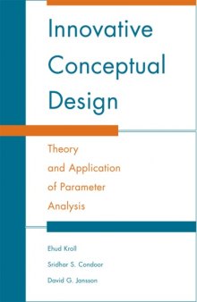  Innovative Conceptual Design - Theory and Application of Parameter Analysis