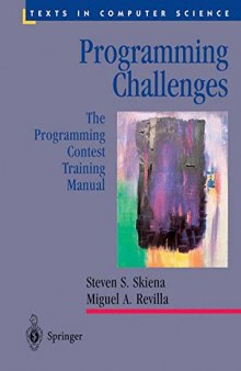Programming Challenges. The Programming Contest Training Manual