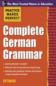 Complete German Grammar