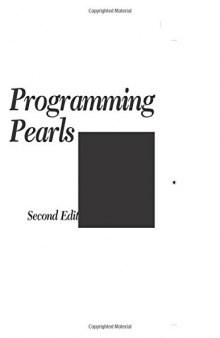 Programming Pearls (2nd Edition)