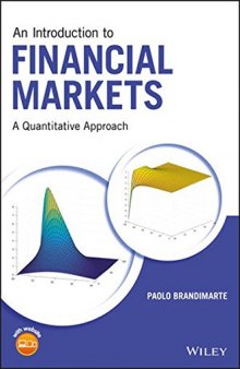 An Introduction to Financial Markets: A Quantitative Approach