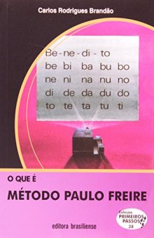 O Que é Método Paulo Freire