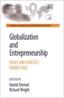 Globalization and Entrepreneurship: Policy and Strategy Perspectives