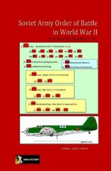 Soviet Army Order of Battle in World War II : From June 22 to December 1, 1941