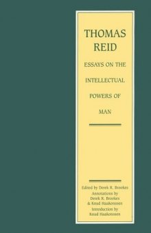 Thomas Reid (Edinburgh Edition of Thomas Reid)