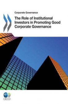Role of Institutional Investors in Promoting Good Corporate Governance.