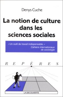 A noção de cultura nas ciências sociais