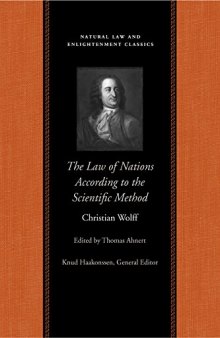 The Law of Nations Treated According to the Scientific Method