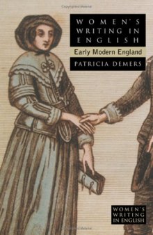 Women’s Writing in English: Early Modern England