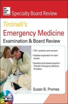 McGraw-Hill Specialty Board Review Tintinalli’s Emergency Medicine Examination and Board Review 7th Edition