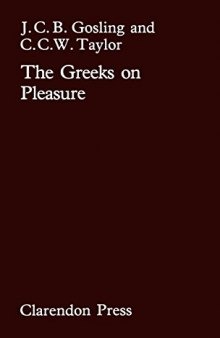 The Greeks on Pleasure
