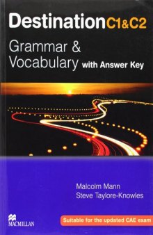 MacMillan - Destination C1 & C2 - Grammar & Vocabulary