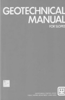 ICE manual of geotechnical engineering