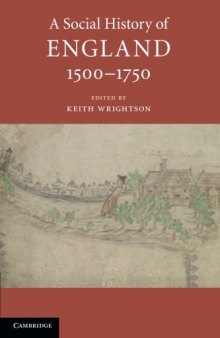 A Social History of England, 1500-1750