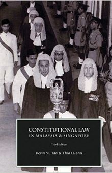 Constitutional Law in Malaysia and Singapore