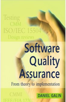 Software Quality Assurance From Theory to Implementation