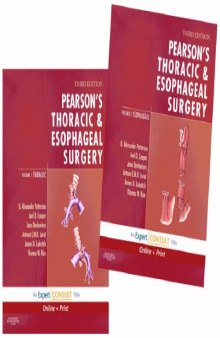 Pearson’s Thoracic and Esophageal Surgery