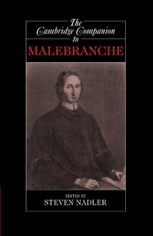 The Cambridge Companion to Malebranche