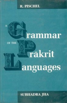 A Grammar of the Prākrit Languages