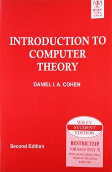 Introduction to Computer Theory