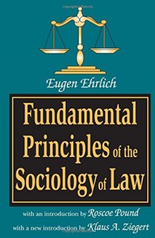 Fundamental Principles of the Sociology of Law