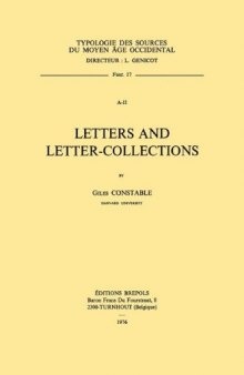 Letters and Letter-Collections