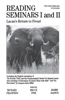 Reading Seminars I and II: Lacan’s Return to Freud