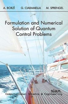 Formulation and Numerical Solution of Quantum Control Problems