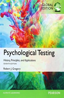 Psychological Testing History, Principles, and Applications