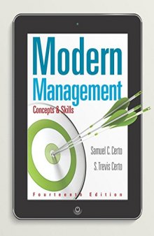 Modern Management: Concepts and Skills (14th Edition) - Standalone book)