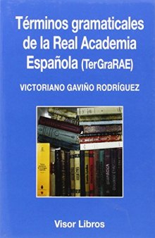 Terminos gramaticales de la Real Academia Española