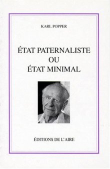 État paternaliste ou État minimal [1988]