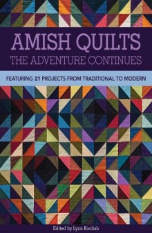 Amish Quilts―The Adventure Continues: Featuring 21 Projects from Traditional to Modern