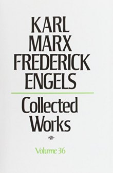 Collected works / Vol. 36, Karl Marx: Capital, Vol. 2.
