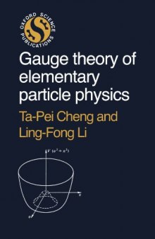 Gauge Theory Of Elementary Particle Physics