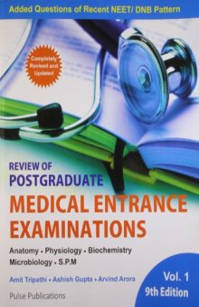 Review of Post Graduate Medical Entrance Examination (PGMEE) [AAA]
