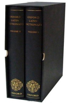 Oxford Latin Dictionary (2nd edition, with OCR) 牛津拉丁语词典（第2版，已OCR）