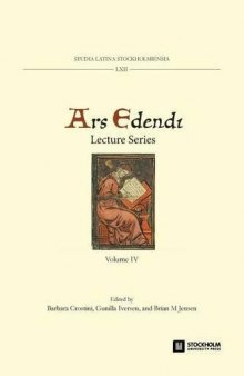 Ars Edendi: Lecture Series. Volume IV