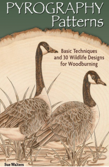 Pyrography Patterns: Basic Techniques and 30 Wildlife Designs for Woodburning 