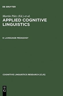Applied Cognitive Linguistics: Language Padagogy