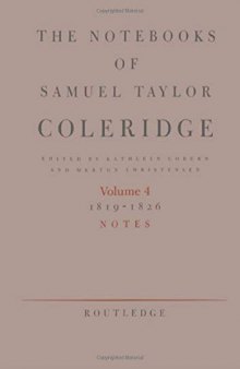 The Notebooks Of Samuel Taylor Coleridge