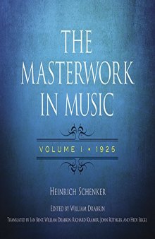 The Masterwork in Music: Volume I