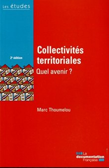 Collectivités territoriales Quel avenir