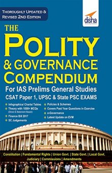 The Polity & Governance Compendium for IAS Prelims General Studies CSAT Paper 1, UPSC & State PSC