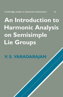 An Introduction to Harmonic Analysis on Semisimple Lie Groups