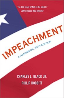 Impeachment: A Handbook, New Edition