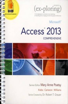 Microsoft Access 2013, Comprehensive